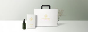 Corporate Design für Charisma Beautycenter auf Kosmetikverpackung und Tragetasche