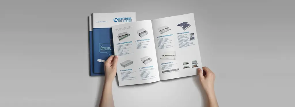 BL-Projektkabel: Printdesign – Produktkatalog 2