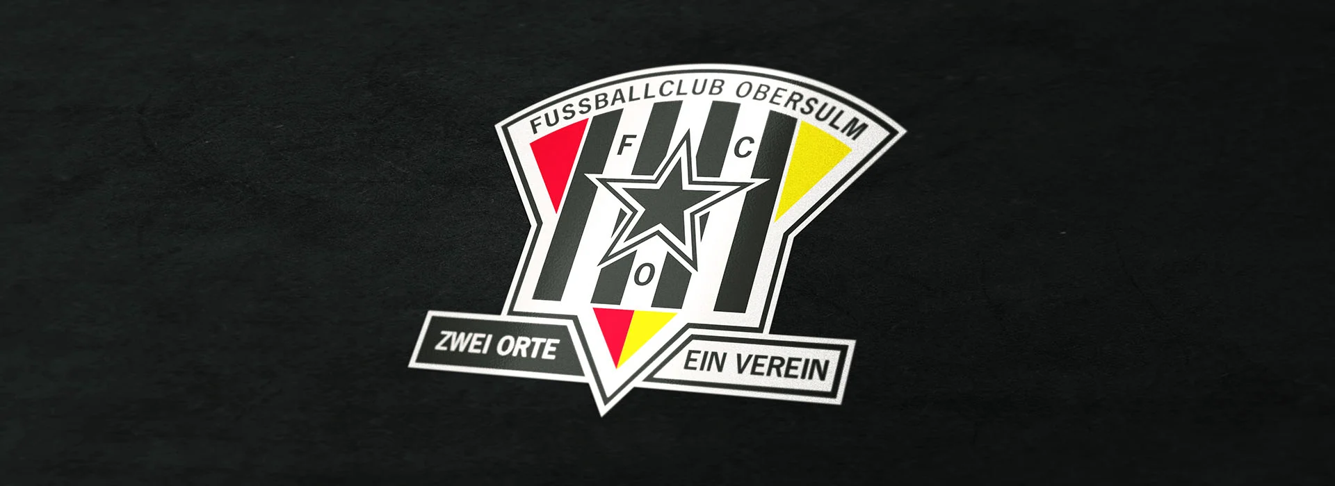 FC Obersulm: Logodesign – Logo mit Slogan