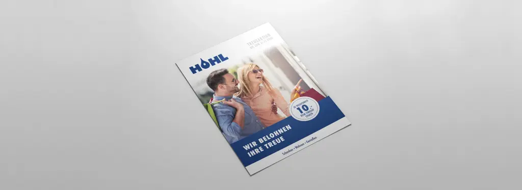Hohl Sanitär: Printdesign – TreueheftAnsicht 0