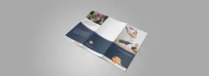 KIWAfit: Printdesign – FlyerAnsicht 1