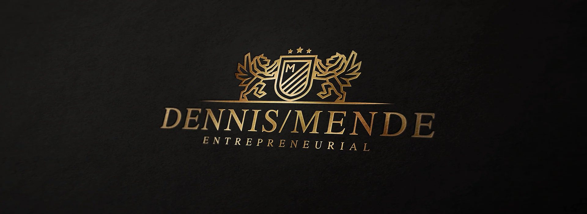 Dennis Mende: Logodesign – LogoAnsicht 1