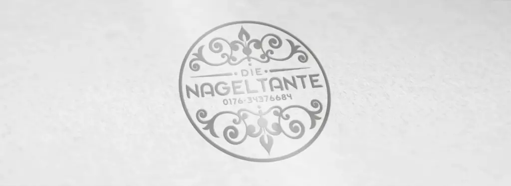 Die Nageltante: Logodesign