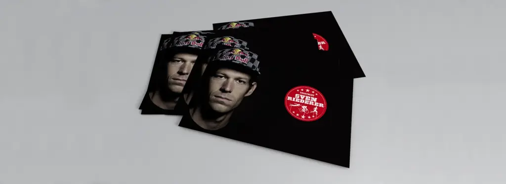 Sven Riederer: Printdesign – AutogrammkarteAnsicht 1