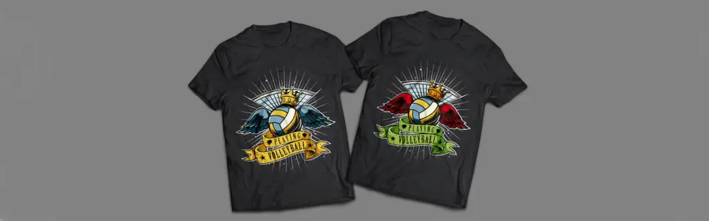 TSV Untereisesheim Volleyball: Logodesign – TShirtAnsicht 1
